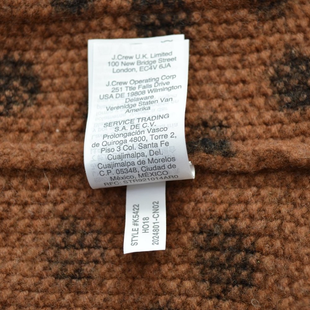 Madewell Leopard Dot Cardigan Sweater Small - Picture 9 of 9